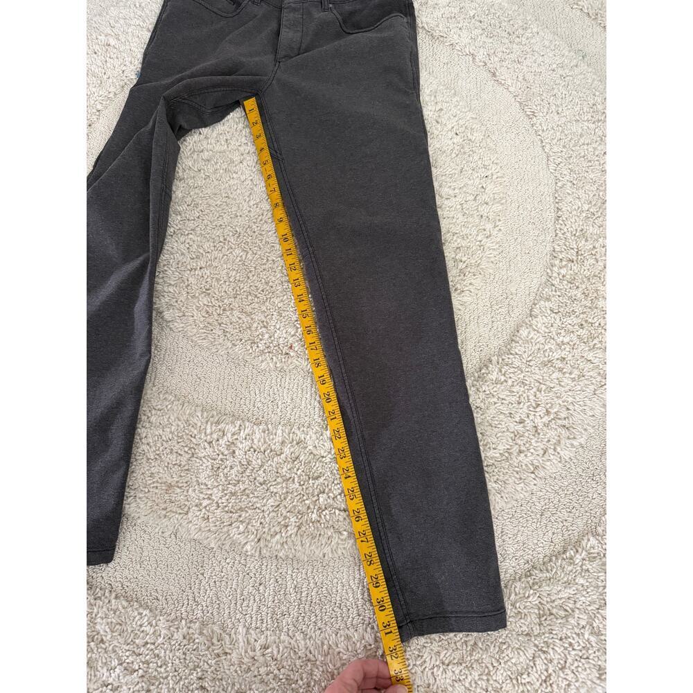 Lululemon men's ABC skinny cotton pants size 31x32 - Picture 6 of 7